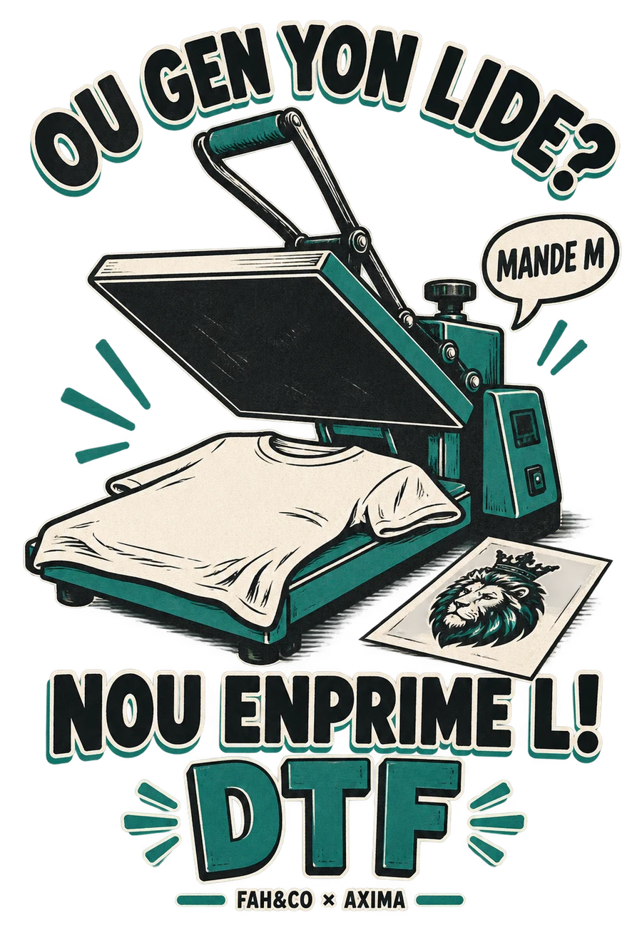 Artwork L’atelier DTF, proposé pour personnalisation